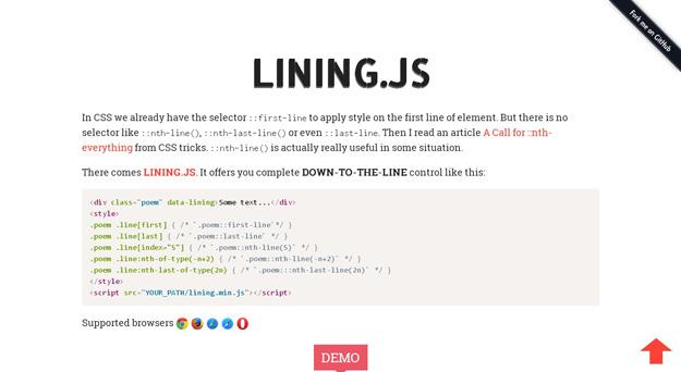 Liningjs