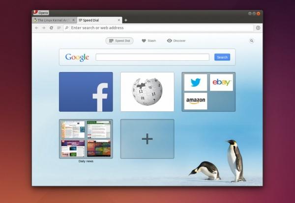 Opera浏览器Linux版本更新