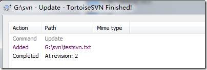 Linux SVN 服务器配置以及客户端使用_服务器_09