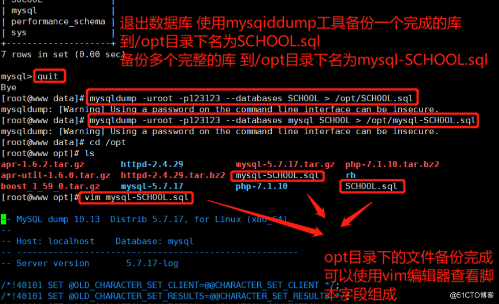 Mysql数据库的备份恢复 与日志管理_日志管理_02
