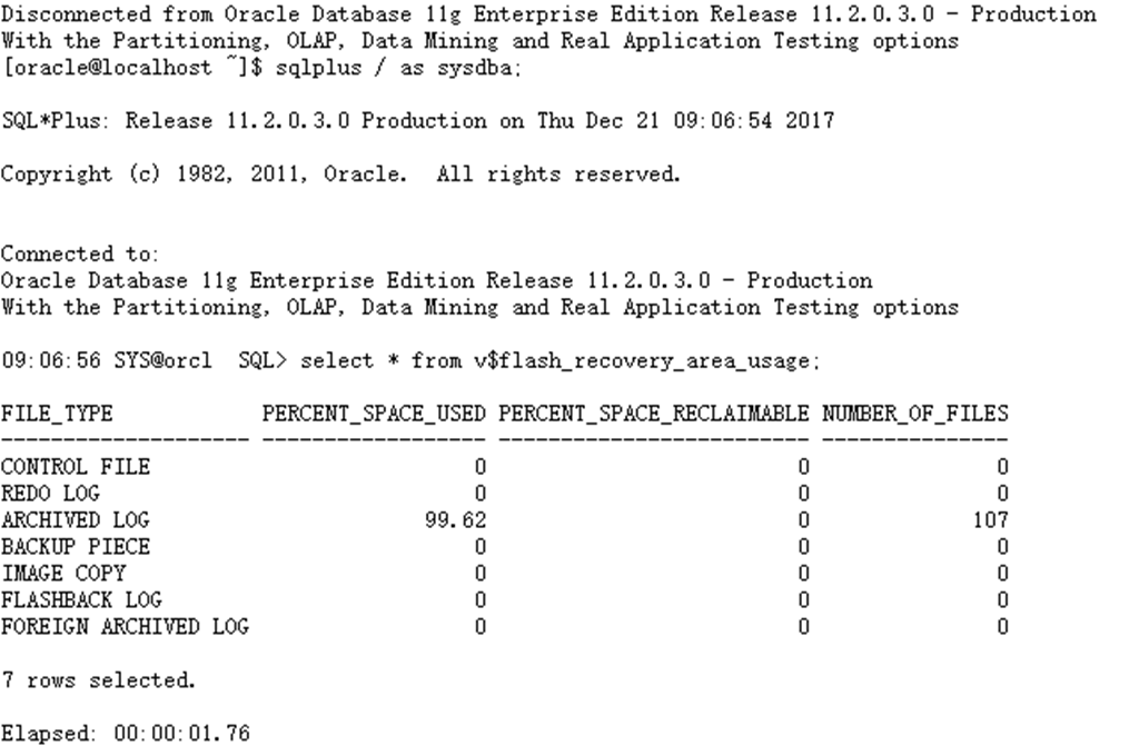 Ora Archiver Error Connect Internal Only Until Freed Oracle数据库归档日志满导致应用系统反应缓慢的问题处理 一品堂 技术学习笔记的技术博客 51cto博客