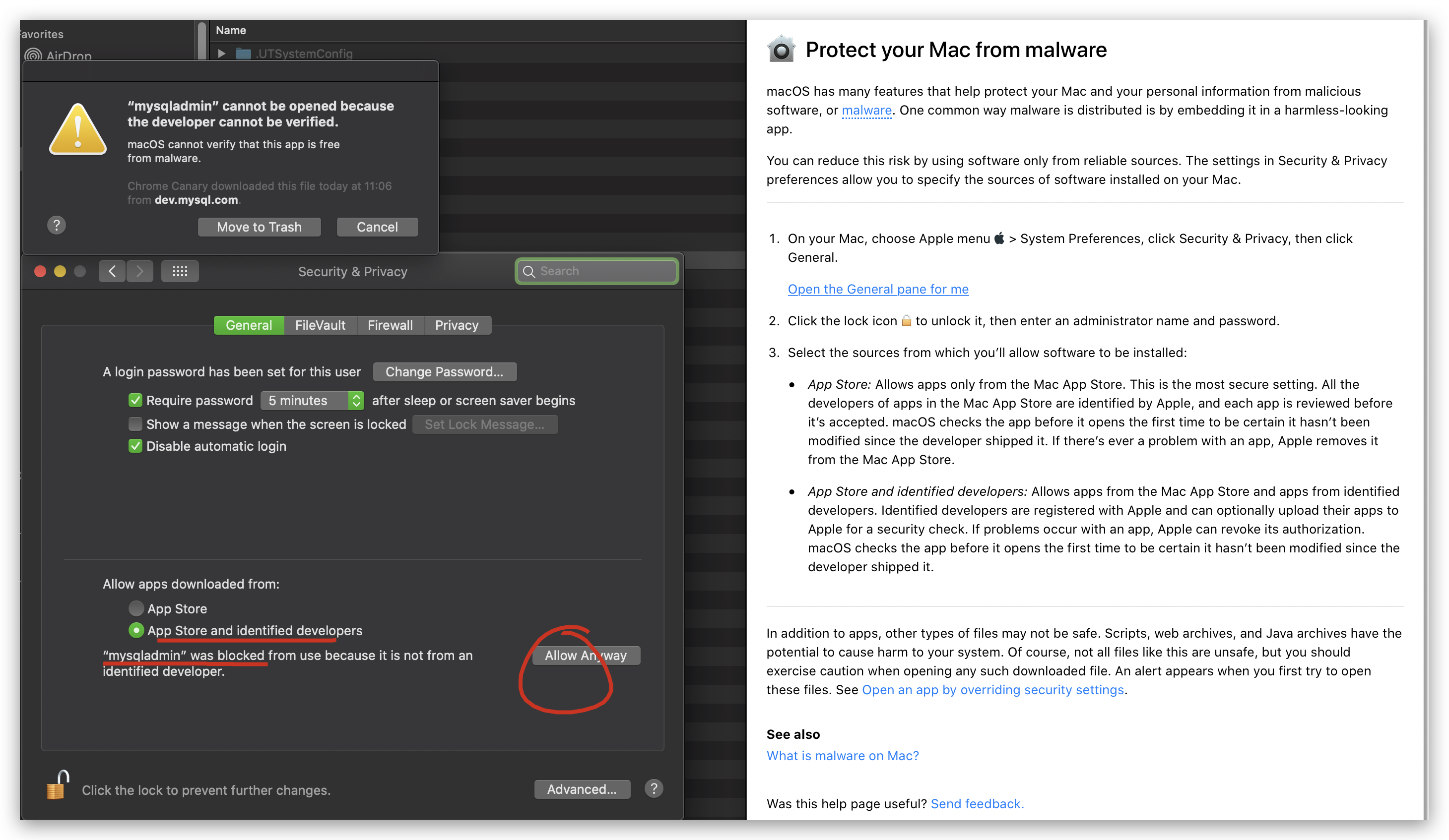 mac install mysql 5.7