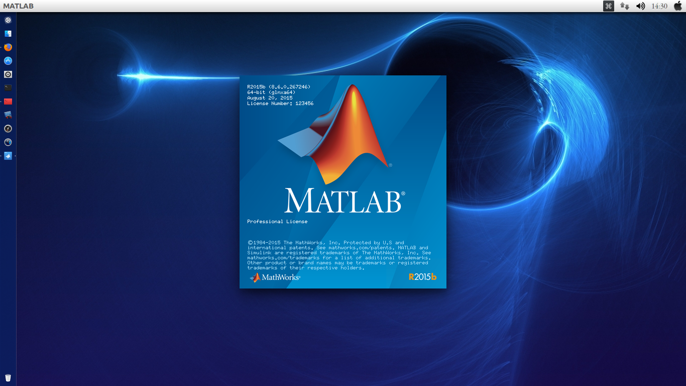 matlab r2015a linux 安装 运行 出错