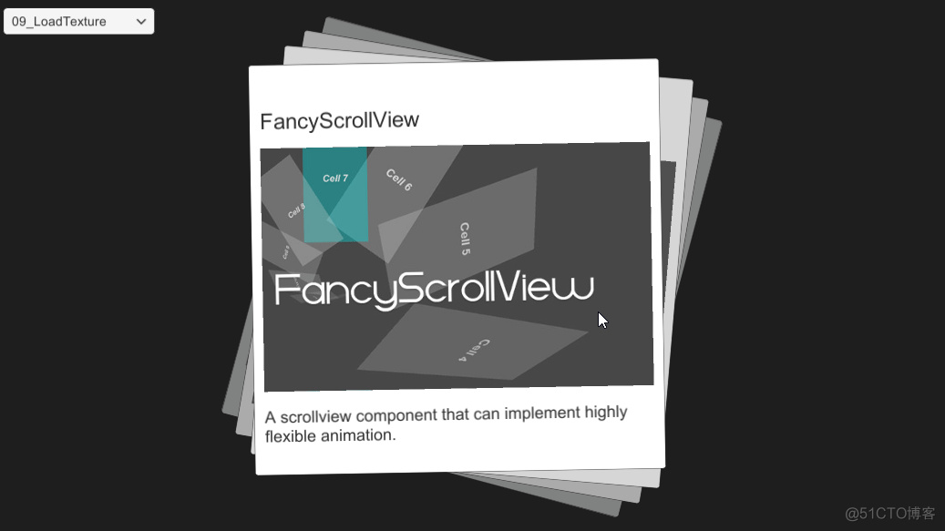 【Unity3D插件】FancyScrollView插件分享《通用UI滑动列表》_FancyScrollView_17