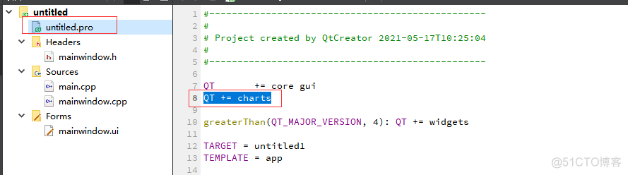 C/C++ Qt QChart 绘图组件应用_#include