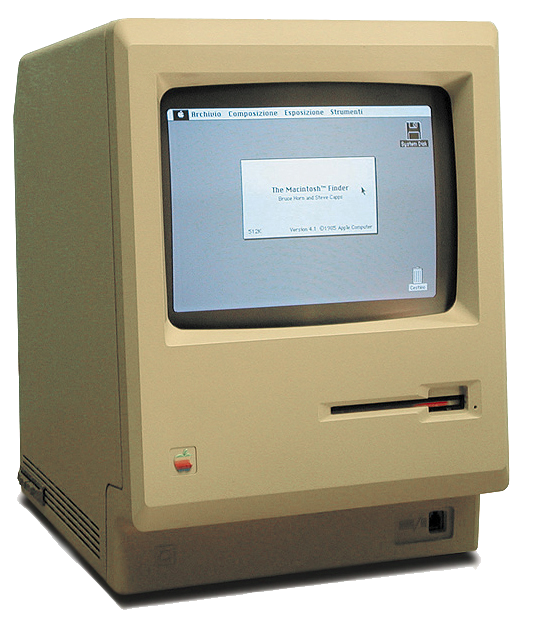 初代 Macintosh ，发布于 1984 年 1 月