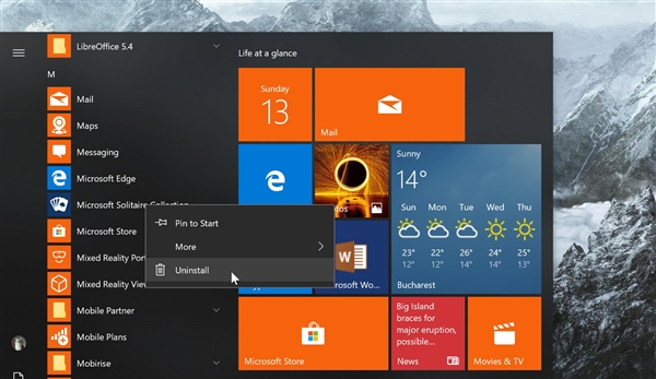 Windows 10四月更新恢复预装“全家桶”：网友吐槽