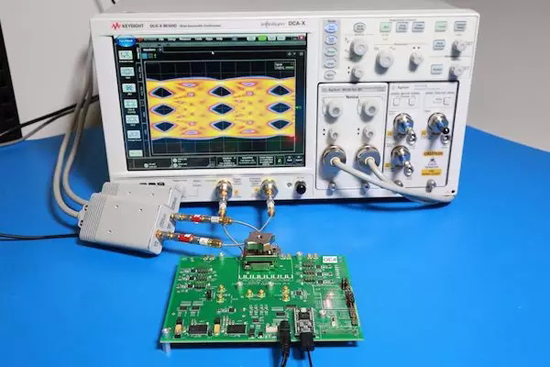 112G多速率PAM-4 SerDes测试芯片和演示板
