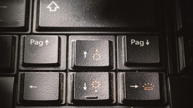 Dirty Computer Keyboard