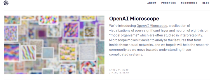 揭开黑盒一角！OpenAI发布“显微镜”，可视化神经网络内部结构