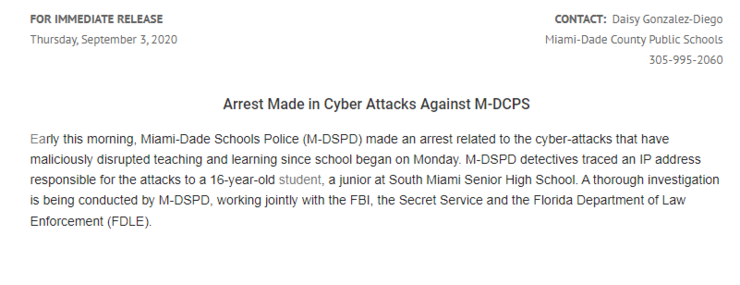 这是个狠人！16 岁少年为逃课策划 8 次 DDOS 攻击，地区网络也崩溃了