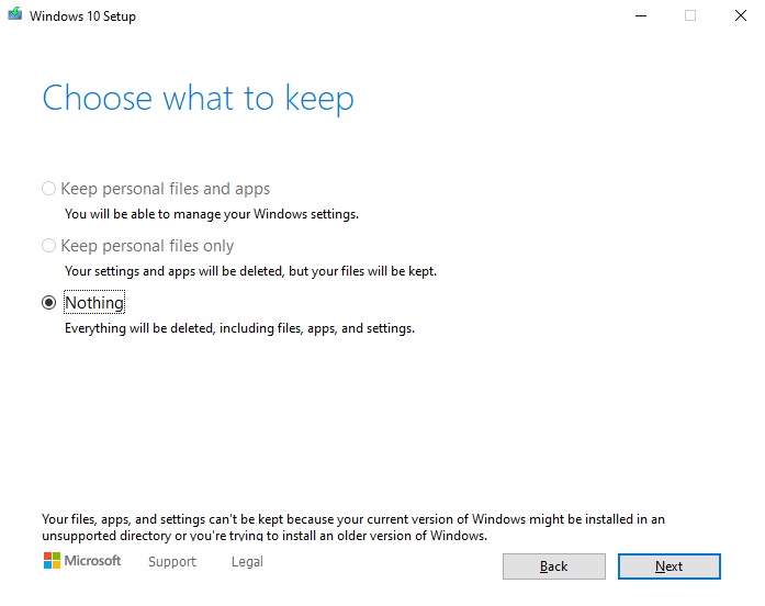 微软修复了Windows 10就地更新无法保留个人文件的Bug