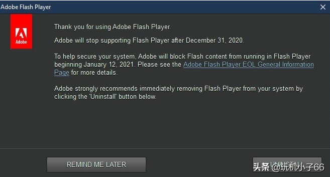 Windows 10：再见了，Flash Player
