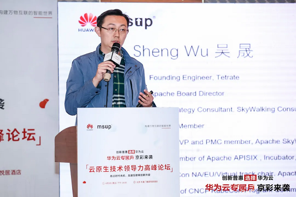 apache基金会董事,骨灰级开源爱好者 tetrate创始工程师吴晟