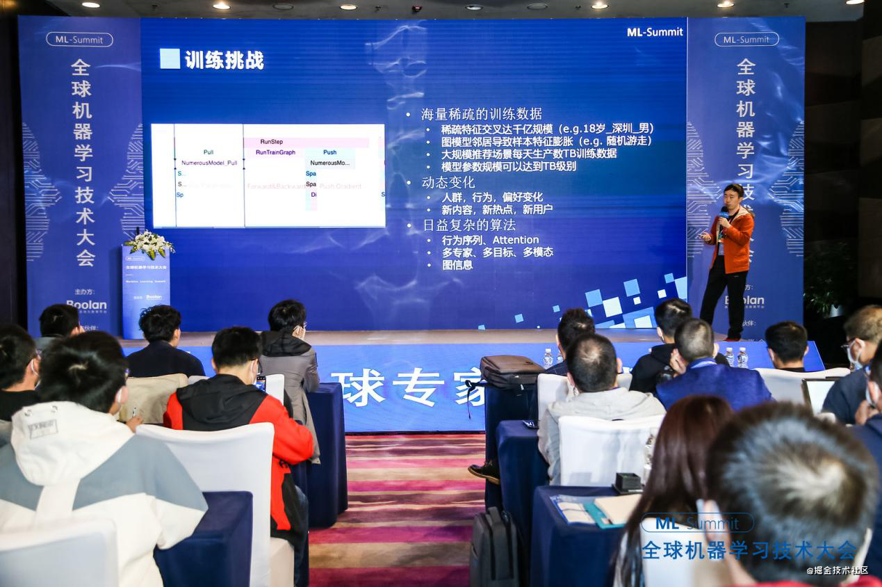腾讯PCG事业群AI平台负责人潘欣发表演讲