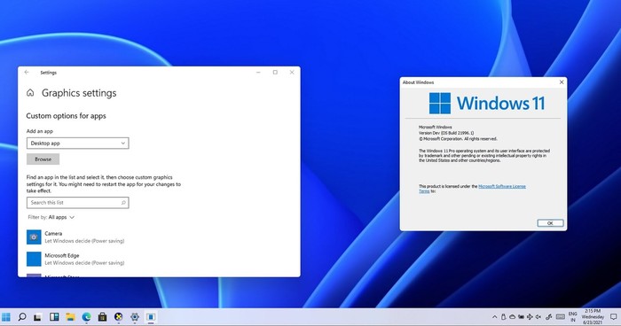 Windows 11 WDDM 3.0