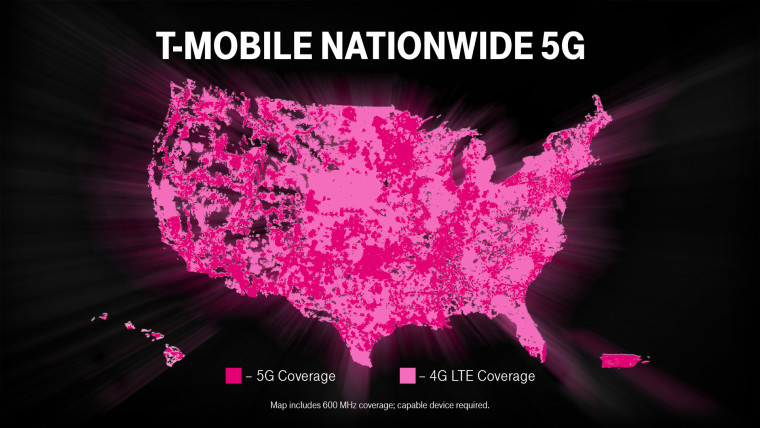 T-Mobile touting its nationwide 5G