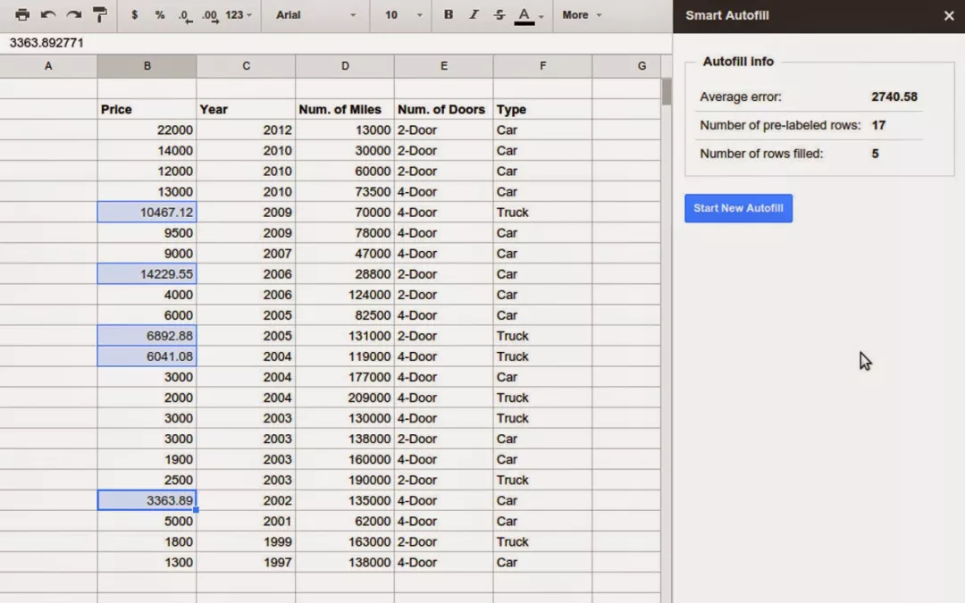 交大ACM班毕业生在Google的新工作：自动写Excel的表格公式