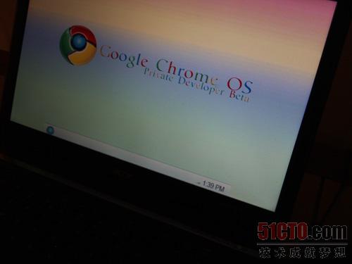 Google Chrome OS截图曝光 安装只需10分钟(图)