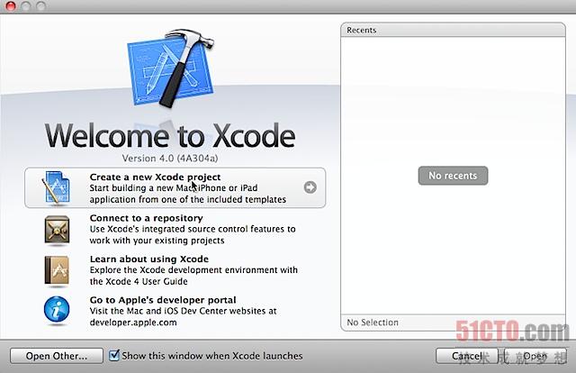 Xcode 4开发第一个iPhone程序 图文实例