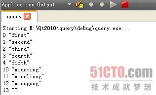 Qt数据库 利用QSqlQuery类执行SQL语句 下篇