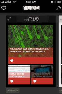 iPad应用中界面设计的优秀实例之FLUD