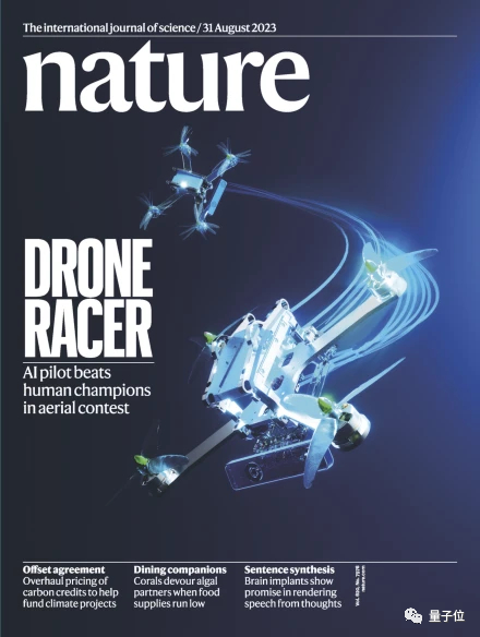 AI无人机竞速击败人类冠军，Nature封面：将AlphaGo成果带到物理世界