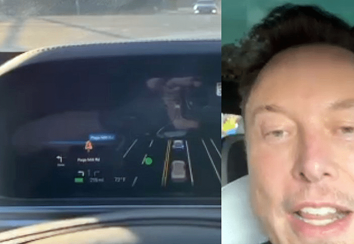 图源：Elon Musk FSD 12 Livestream