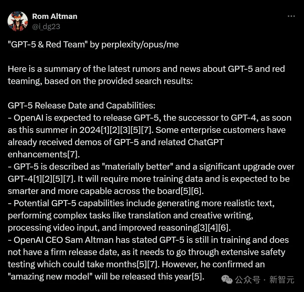 GPT-5红队测试邮件曝光，最早6月发布？网友在线逼问Altman，数十亿美元超算26年启动-AI.x社区