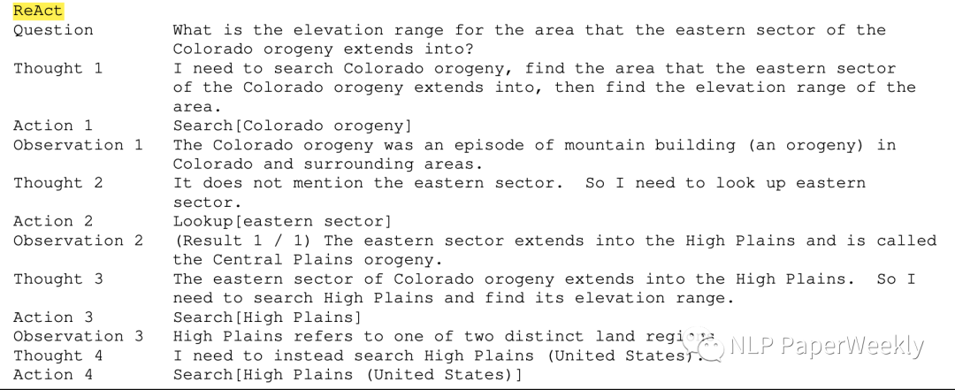 ICLR 2023 | ReAct：首次结合Thought和Action提升大模型解决问题的能力-AI.x社区