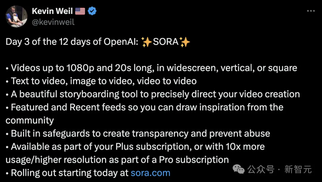 OpenAI Sora震撼登场：20秒打造专业级视频，开启创意新纪元！-AI.x社区